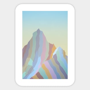 Mountains Sticker